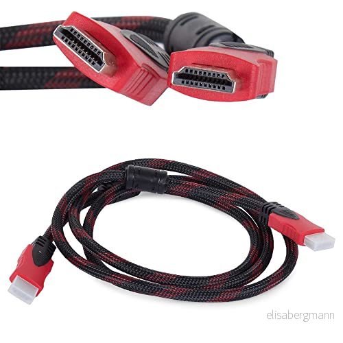 PARENCE HDMI 2.0 4k 3D UHD 1.8m kopparflätad kabel 48 bit/px 600 MHz Maximal TMDS genomströmning 18 Gbps Spelkonsoler, TV, dator 3701127514643