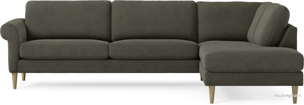 Bridge 3-sits soffa med divan höger Di8MH