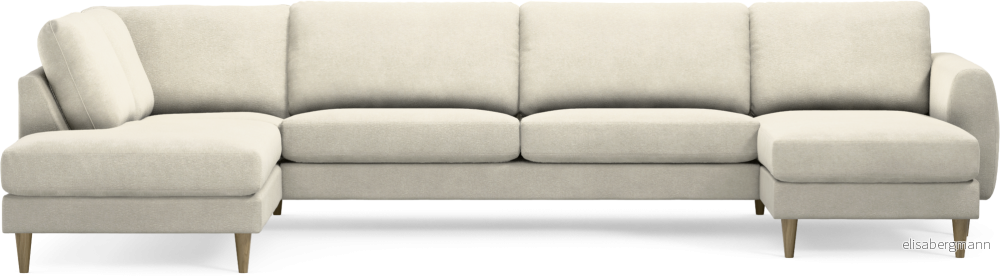 Bridge 3-sits soffa med divan vänster och schäslong höger Q9N2o
