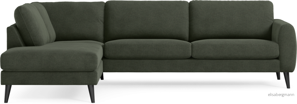 Bridge 3-sits soffa med divan vänster TR8eg