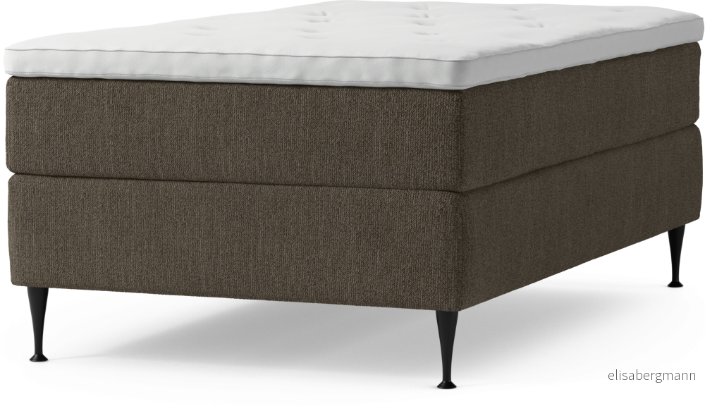 Delux Dream Kontinentalsäng, enkelsäng 120 cm med bäddmadrass och sängben gIZuN