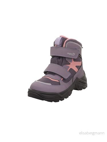 Superfit Snöstövlar för flickor, Lila rosa 8500, 20 EU smal 9010159553068