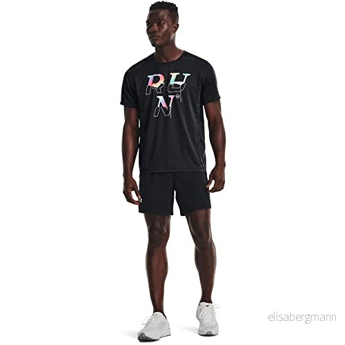 Under Armour Speed Stride 2.0 kortärmad topp herr, XL, svart 195252733124