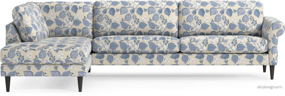 Bridge 4-sits soffa med divan vänster H3R5s