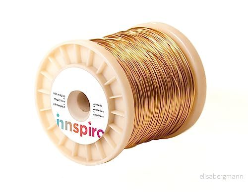 INNSPIRO Garn Aluminium MAGISK Guld 2,0 mm. 500gr. 60m. 8428885210581