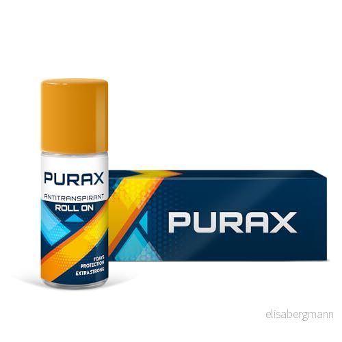 Purax Antiperspirant Roll On Extra Strong 50 ml, långvarig fräschhet och pålitlighet 9120040820343