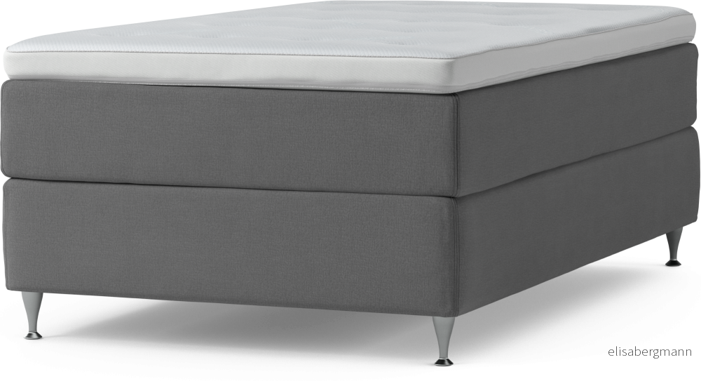 Delux Dream Kontinentalsäng, enkelsäng 120 cm med bäddmadrass och sängben s9ohV