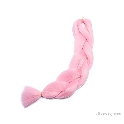 1 Pack 60 cm Afro Flätningshår Hårförlängningar Ombre Kanekalon virkat flechthaar fläta försträckt Flechthaare Syntetiskt Rosa 603004906462 1 Pack 60 cm Afro Flätningshår Hårförlängningar Ombre Kanekalon virkat flechthaar fläta försträckt Flechthaare Syntetiskt Rosa 603004906462