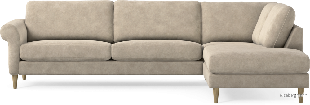 Bridge 3-sits soffa med divan höger HaU4S