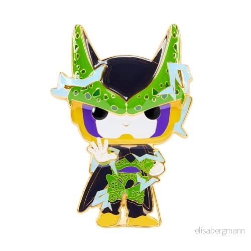 Loungefly Pop! Large Enamel pin Anime: DBZ Gohan Perfect Cell Chase Group Dragon Ball Z emalj söt samlarnål för ryggsäckar och väskor 671803420151
