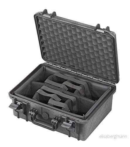 Max Max380h160cam, Boxväska Unisex Vuxen, Svart, 380 x 270 H160 mm 8011236380110