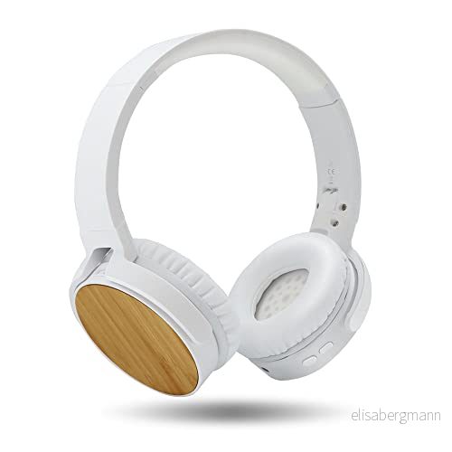 Metronic Lätt, justerbar och vikbar Bluetooth trådlöst headset bambu 3420744800303