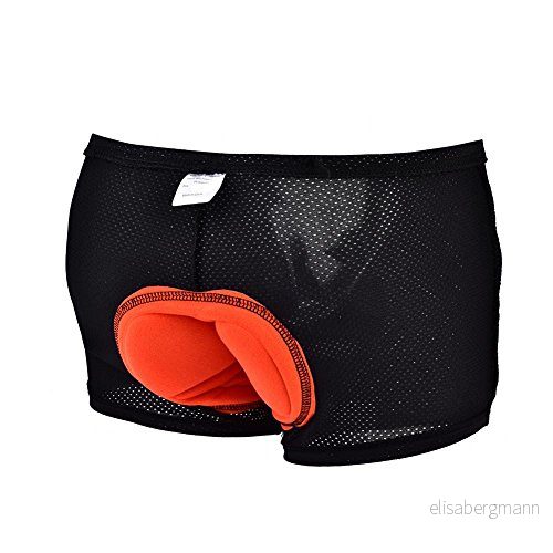 3D Cykelshorts Vadderade Gel Cykelshorts, Herr Kvinnor Unisex Cykelunderkläder Shorts Byxor Andas Snabbtorkande för utomhusbruk M, L, XL, XXL, XXXL(XL) 798382767566