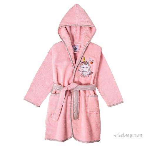 Rosa badrock för barn 100% Oeko TEX® bomull storlek: 1012 år 8435690603774