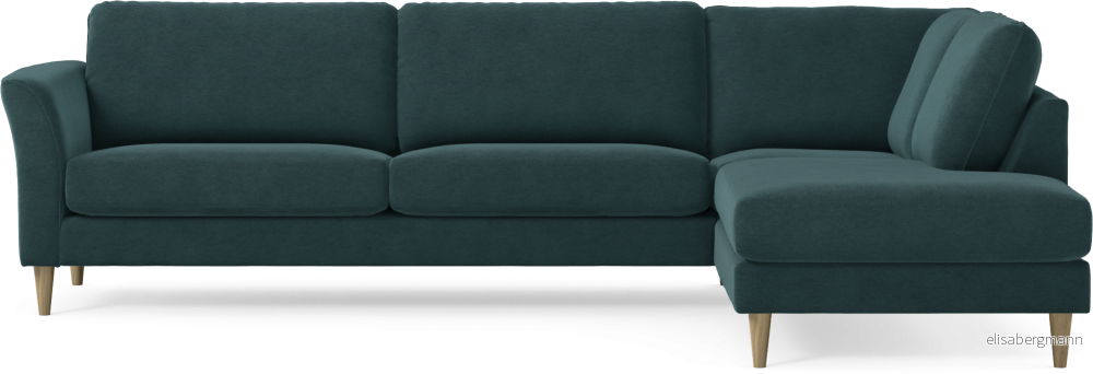 Bridge 3-sits soffa med divan höger Nz9fS