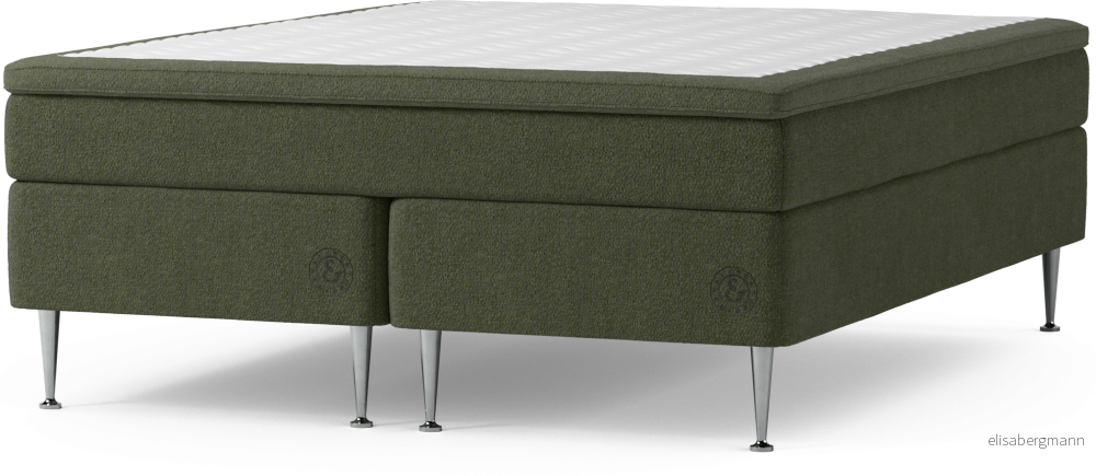 Asperö Comfort Kontinentalsäng, dubbelsäng med bäddmadrass Comfort och sängben SYc6Z