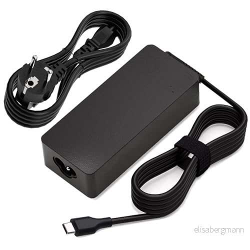 65W USB C laddare för Lenovo ThinkPad T14 T15 T480 T480s T490 T580 T590 X13 X280 X380 X390 L380 L390 L480 L490 E14 E15 E480 E490 E 580, E590, Yoga 720, 730, 910, typ C, bärbar 794471603975