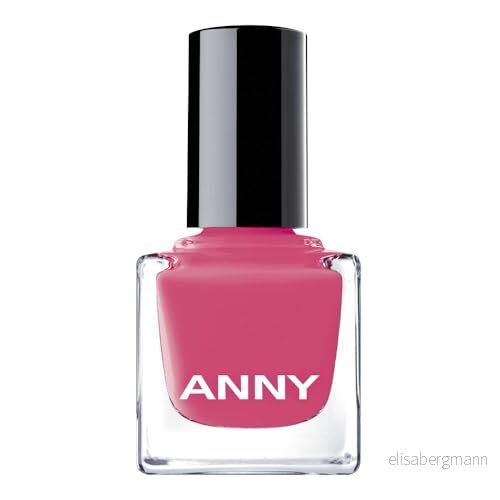 ANNY Nail Polish högkvalitativt färgnagellack med långvarig glans, okrossbart och snabbtorkande, färg: Suns Out Buns 15 ml 4051761210876